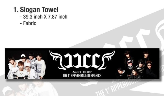 JJCC tour merchandise