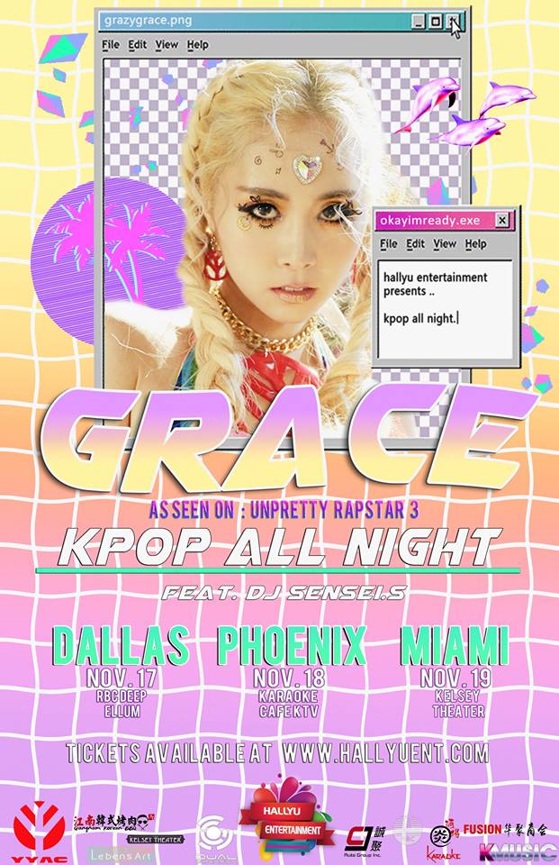 Grace Kpop All Night Miami